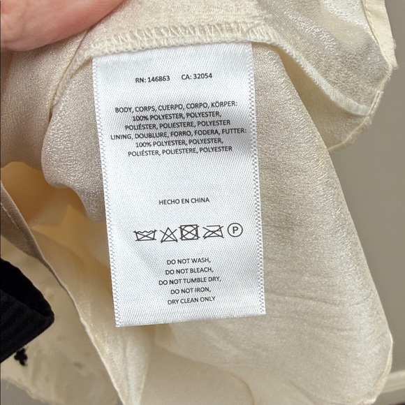 ANTHROPOLOGIE MARE MARE  Embroidered Chiffon Cape Swing Mini Dress medium - Picture 8 of 15